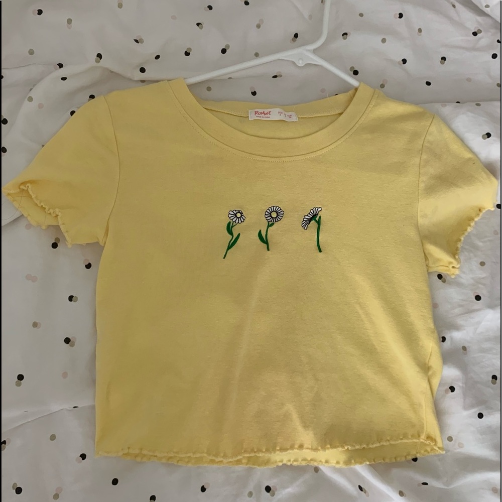 Flower Baby Tee